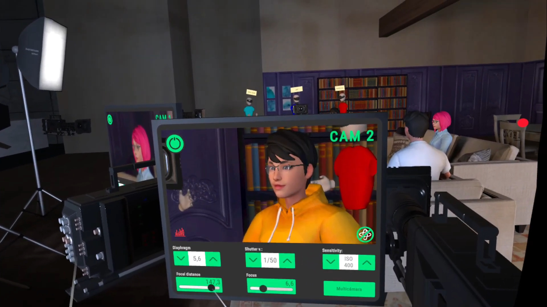 Captura del proyecto Simulacro